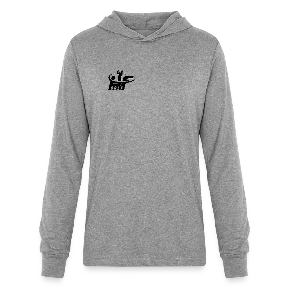 Unisex Long Sleeve Hoodie Shirt - heather grey