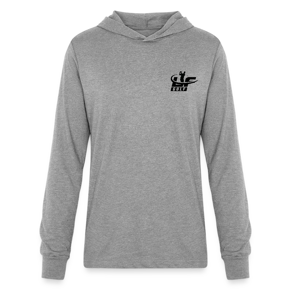 Unisex Long Sleeve Hoodie Shirt - heather grey