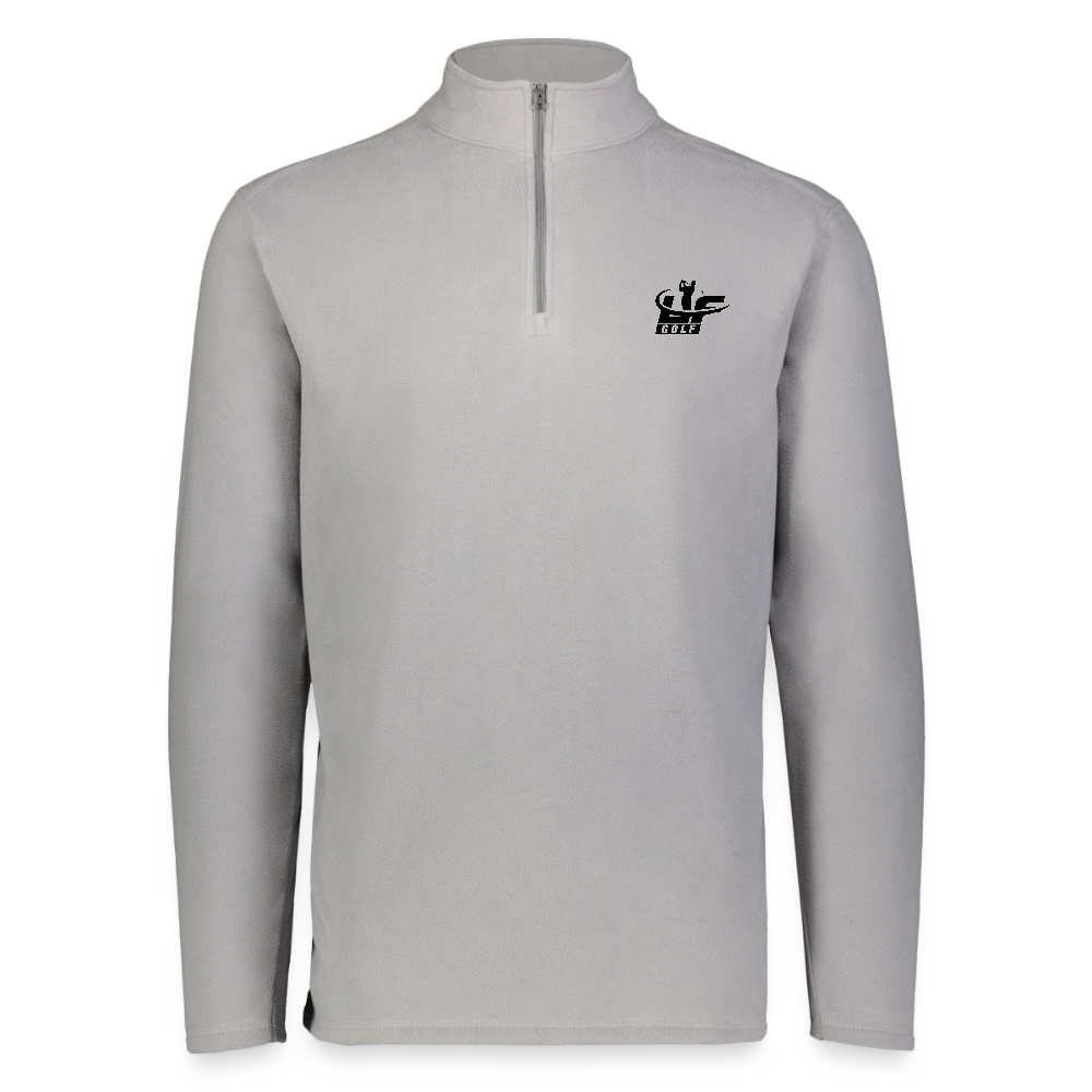 Augusta Sportswear Unisex Micro-Lite Fleece Quarter Zip - athletic gray