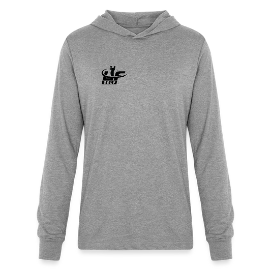 Unisex Long Sleeve Hoodie Shirt - heather grey