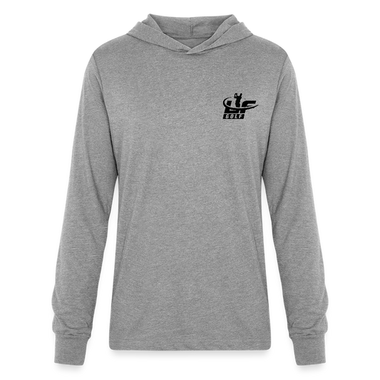 Unisex Long Sleeve Hoodie Shirt - heather grey